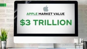 Apple tops $3 trillion valuation